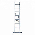 3 section aluminium extension ladder a type ladder